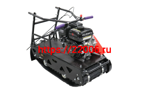Мотобуксировщик  7 л.с. Сибирь-мини (2 тел.) дв.Lifan с понижающим редуктором и авт. сцеплением