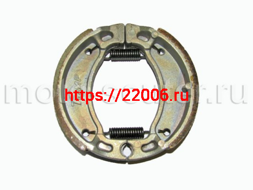 Колодки Yamaha Jog 50 барабанный тормоз ZY-125 TMMP Колодки Yamaha Jog 50 барабанный тормоз ZY-125 TMMP