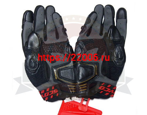 Перчатки SCOYCO (оригинал) MC-109, красные, р-р 2XL (сняты с пр-ва) фото 2 Перчатки SCOYCO (оригинал) MC-109, красные, р-р 2XL (сняты с пр-ва) фото 2