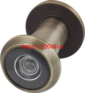 Глазок Armadillo (Армадилло) дверной, стеклянная оптика DVG1, 16/35х60 AB Бронза Глазок Armadillo (Армадилло) дверной, стеклянная оптика DVG1, 16/35х60 AB Бронза
