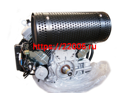 Двигатель LIFAN 24 л.с. 2V78F-A с катушкой освещения (РУЧ+ЭЛЕК) 12В 3А 36Вт (НАБОР) фото 3