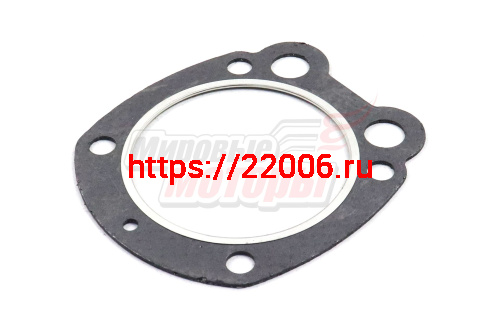 Прокладка Урал головки (ОБВАЛЬЦОВАННАЯ метал.кольцом,металлопаронит) 1,5мм Россия