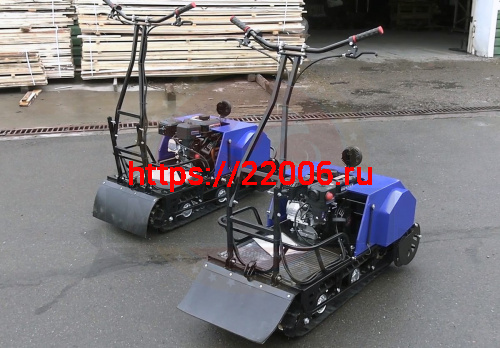 Мотобуксировщик компактный ЛИДЕР-СИГМА-1К, 8+ л.с. без лыжного модуля TAV2-40 фото 2