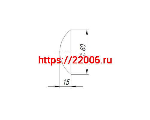 Демпфер Ajax (Аякс) настенный DSW-60 серый фото 3 Демпфер Ajax (Аякс) настенный DSW-60 серый фото 3