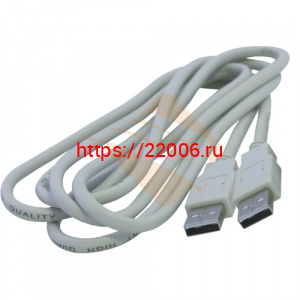 Шнур USB A - USB A 1,8м. REXANT Шнур USB A - USB A 1,8м. REXANT