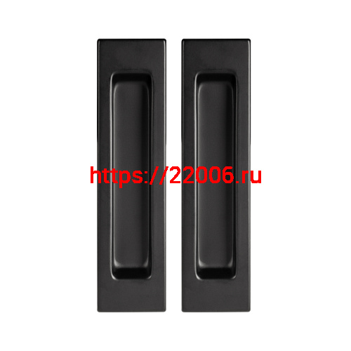 Ручка Punto (Пунто) для раздвижных дверей SH.SLQ152.010 (Soft LINE SLQ-010) BL черный