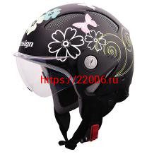 Мотошлем THH T-9 №2 matte black/silver orang (M) Мотошлем THH T-9 №2 matte black/silver orang (M)