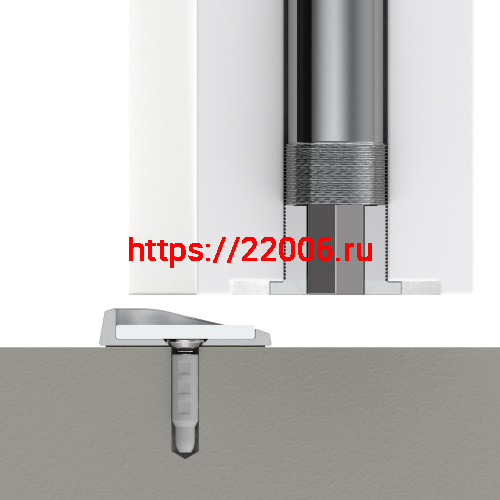 Упор Armadillo (Армадилло) дверной скрытый MAX INOX/2 фото 7 Упор Armadillo (Армадилло) дверной скрытый MAX INOX/2 фото 7