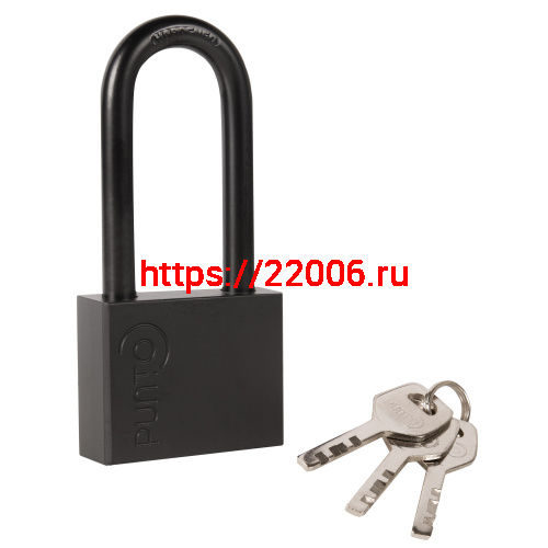 Замок Punto (Пунто) навесной PK-1550L 3 key диск.ключ длиная дужка Замок Punto (Пунто) навесной PK-1550L 3 key диск.ключ длиная дужка