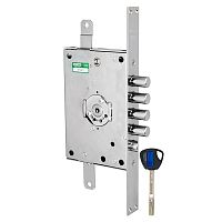 Замок Mottura (Моттура) врезной сувальдный с защёлкой 3D KEY 3D.771 D (правый), ключ 40 мм