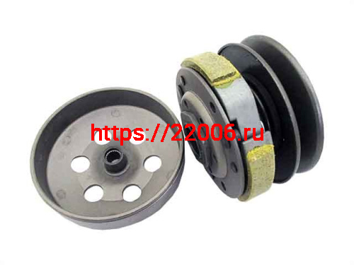 Сцепление в сборе Honda AF18/27 со шкивом и колоколом SEE Сцепление в сборе Honda AF18/27 со шкивом и колоколом SEE