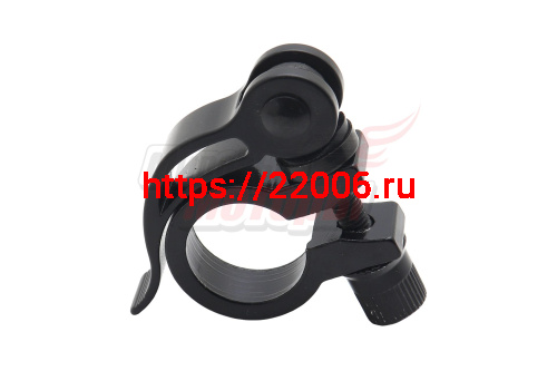 Зажим подседельный с эксцентриком 25,4 мм(черный) (JB-KC010) Зажим подседельный с эксцентриком 25,4 мм(черный) (JB-KC010)