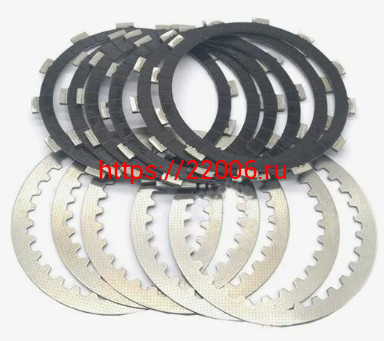 Диск сцепления 177FMM (NC250), усиленные (6+6 шт.) OTOM ZS Диск сцепления 177FMM (NC250), усиленные (6+6 шт.) OTOM ZS