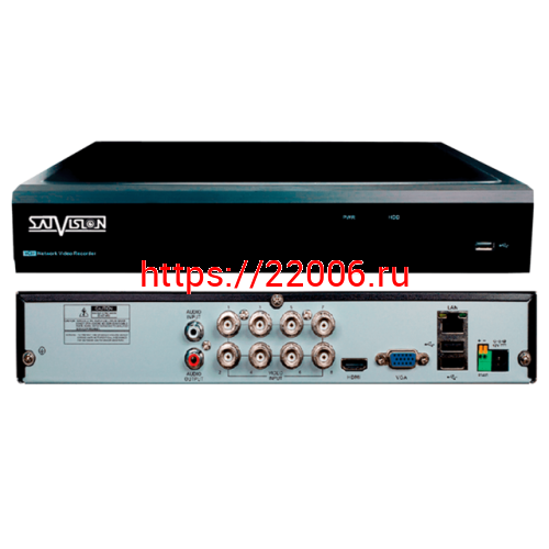 SVR-8115N v2.0 видеорегистратор гибридный SVR-8115N v2.0 видеорегистратор гибридный