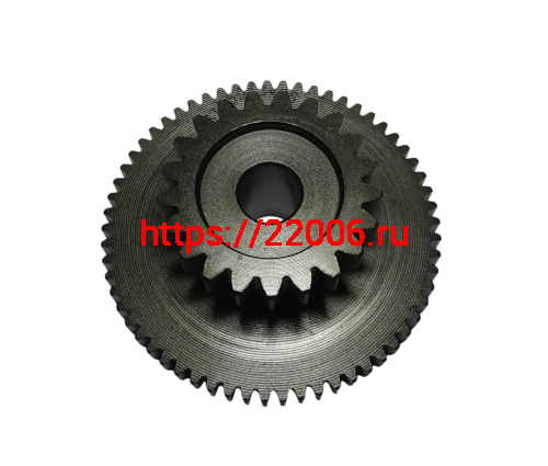 Шестерня эл. стартера двойная малая SHINERAY  VJ250 169YMM (15110006)