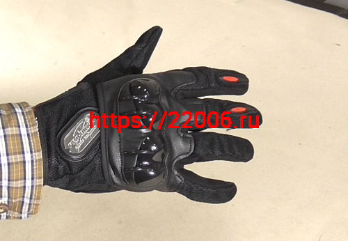 Перчатки PRO-BIKER MCS-25 (черные) фото 3 Перчатки PRO-BIKER MCS-25 (черные) фото 3