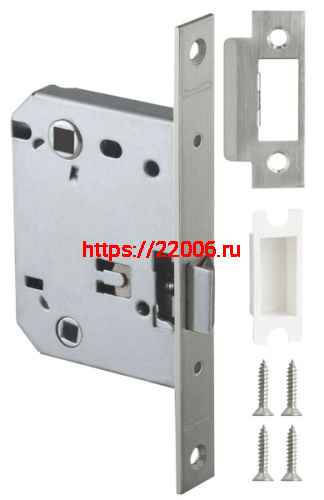 Защелка Armadillo (Армадилло) врезная LH 720-50 SN-3 Мат. никель BOX на 70мм /прям/ Защелка Armadillo (Армадилло) врезная LH 720-50 SN-3 Мат. никель BOX на 70мм /прям/