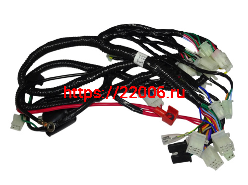 Проводка центральная скутер QUANTUM (080) Проводка центральная скутер QUANTUM (080)