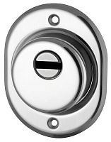 Броненакладка Armadillo (Армадилло) на ЦМ/сквозн. крепл. (от вырывания, 25 мм) ET/ATC-Protector 2-25CP-8 Хром