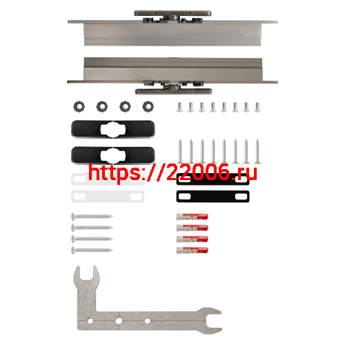 Комплект Armadillo (Армадилло) для маятниковых дверей Pivot.150.FIX