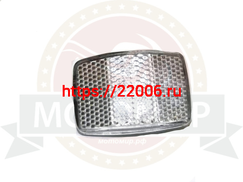 Катафот белый передний HUALONG (TRB-1408K) 121C (ERF-07) Катафот белый передний HUALONG (TRB-1408K) 121C (ERF-07)