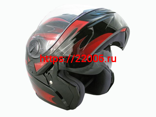 Мотошлем THH T-797 №1 black/ red (M) Мотошлем THH T-797 №1 black/ red (M)