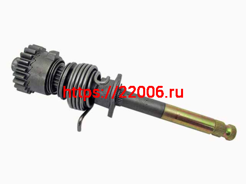 Вал кикстартера в сборе 154FMH 125см3 195mm Вал кикстартера в сборе 154FMH 125см3 195mm