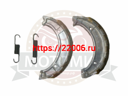 Колодки тормозные передние ИжП4 сб.4-53 литые Колодки тормозные передние ИжП4 сб.4-53 литые