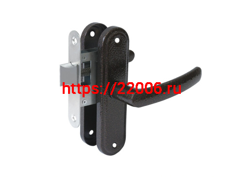 Защелка Absolyute (Абсолют) врезная ЗЩ1-45А (черный) Защелка Absolyute (Абсолют) врезная ЗЩ1-45А (черный)