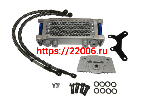 Радиатор масляного охлаждения ALPHA (полный набор для установки), №2 Радиатор масляного охлаждения ALPHA (полный набор для установки), №2