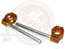 Руль FALCON SPEEDFIRE, левый/правый с хомутом (клипон)48мм  (RF2B303)+(RF2B304)