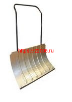 Снегоуборщик ручной "Скрепер" 600х750*х1,2 алюминиевый формованный Снегоуборщик ручной "Скрепер" 600х750*х1,2 алюминиевый формованный