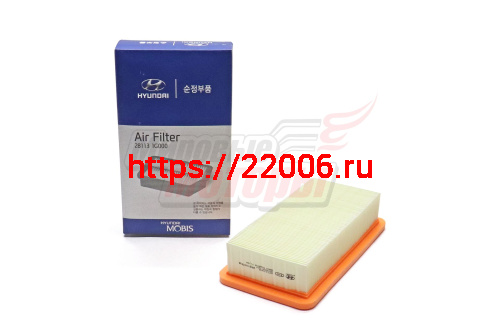 Фильтр воздушный Accent 05-, Rio II 05-, Magentis 2005-2010 (281131G000) Фильтр воздушный Accent 05-, Rio II 05-, Magentis 2005-2010 (281131G000)