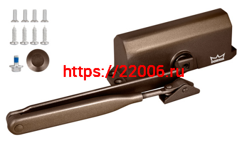 Доводчик Dorma (Дорма) дверной TS 77 EN4, с рычажной тягой, коричневый (DIY) фото 2 Доводчик Dorma (Дорма) дверной TS 77 EN4, с рычажной тягой, коричневый (DIY) фото 2