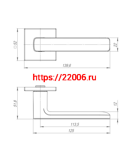 Ручка Punto (Пунто) раздельная K.ARC.Q52.VIVA SN-3 мат.никель ТРОСИК фото 4 Ручка Punto (Пунто) раздельная K.ARC.Q52.VIVA SN-3 мат.никель ТРОСИК фото 4