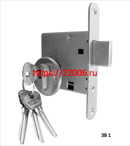 Замок Omega (Омега) врезной цилиндровый ЗВ1, 4 кл. Замок Omega (Омега) врезной цилиндровый ЗВ1, 4 кл.