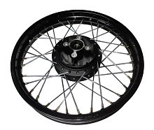 Обод 18" задний спицы,  диск. тормоз 2,15-18"  RIGEL, под ось 14 мм., 4 отв. (54030462)