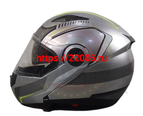 Шлем модуляр COBRA JK115, черный(7), белый с красным(4), серый(6) размеры S внутр.солнцезащ. ОЧКИ фото 3 Шлем модуляр COBRA JK115, черный(7), белый с красным(4), серый(6) размеры S внутр.солнцезащ. ОЧКИ фото 3