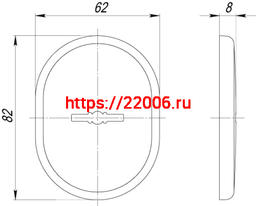 Декоративная накладка Armadillo (Армадилло) на сувальдный замок PS-DEC (ATC Protector 1) SN-3 Матовый никель фото 3