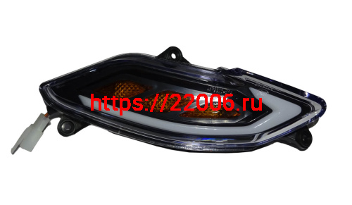 Боковой фонарь левый скутер SPARK (057/058) передний Боковой фонарь левый скутер SPARK (057/058) передний