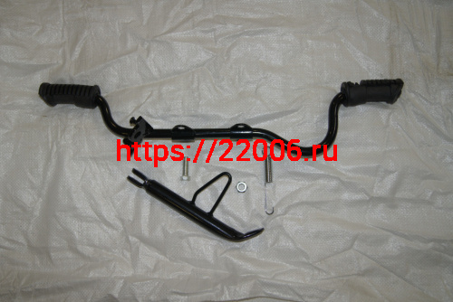 Подставка ног водителя 139FMB с боковым кронштейном Alpha S2 (под глушитель) Подставка ног водителя 139FMB с боковым кронштейном Alpha S2 (под глушитель)