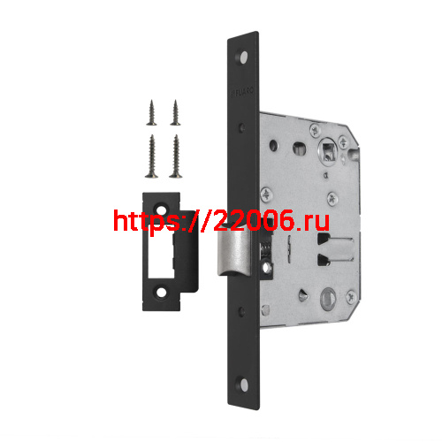 Защелка Fuaro (Фуаро) врезная METF72-50 (F72-50) BL черный