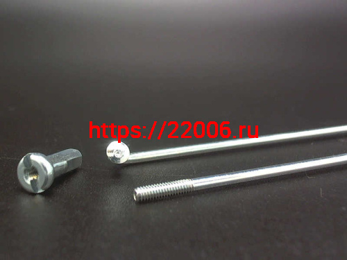 Спицы велосипедные с ниппелем 262мм (компл.-144шт)