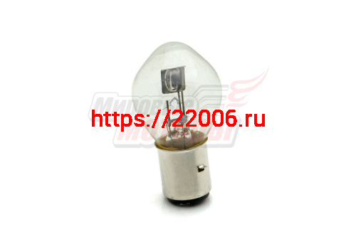 Лампа 6В 25/25Вт фарная