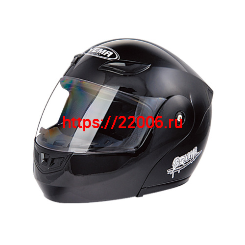Мотошлем YM-920 черный (S)