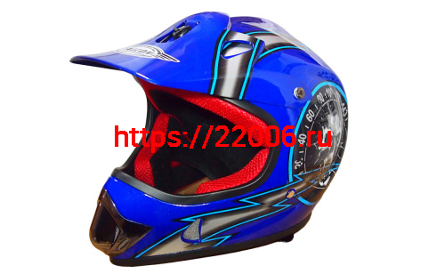 Шлем детский кроссовый FALCON XZС03, размер XL (61-62) Шлем детский кроссовый FALCON XZС03, размер XL (61-62)