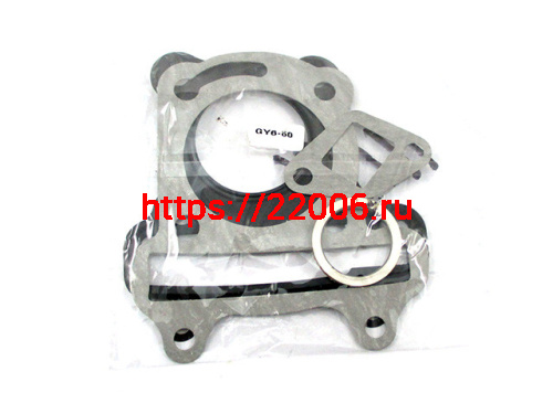 Набор прокладок (ЦПГ) 139QMB 50cc d-39 (3 штуки) TMMP Набор прокладок (ЦПГ) 139QMB 50cc d-39 (3 штуки) TMMP