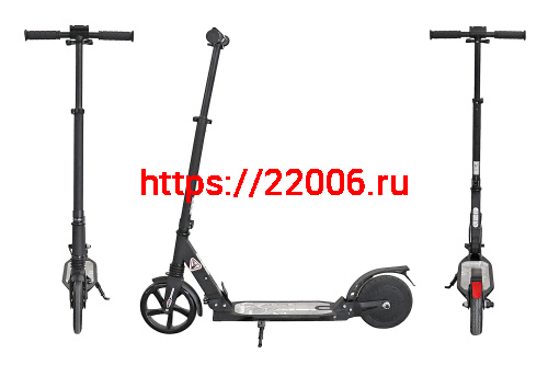 Электросамокат MK072 (180Вт/36V,4.5Ah,даль. хода 15км,мах скорость 15км/ч, алюминиевая дека) 8" фото 2