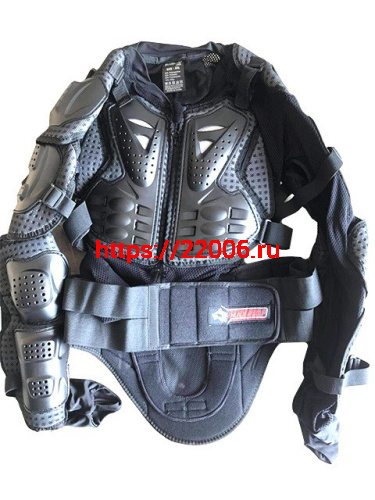 Защита тела (черепаха) Scoyco THUNDER WOLF AM02 черная (XXL) Защита тела (черепаха) Scoyco THUNDER WOLF AM02 черная (XXL)