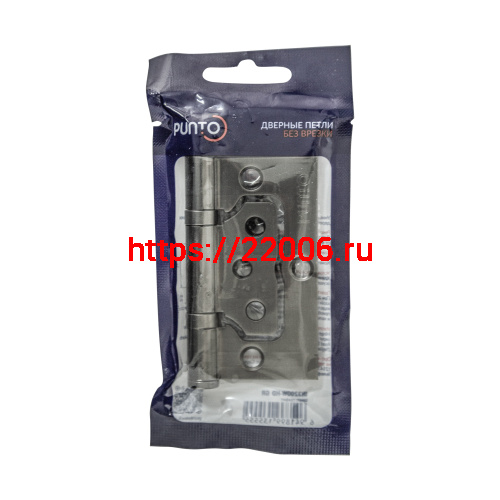 Петля Punto (Пунто) универсальная без врезки IN3200W-HD GR (200-2B/HD 75x2,5) графит фото 2 Петля Punto (Пунто) универсальная без врезки IN3200W-HD GR (200-2B/HD 75x2,5) графит фото 2